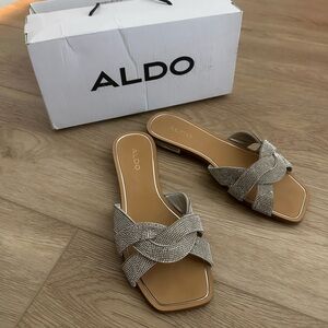 Aldo Rhinestone Sandals